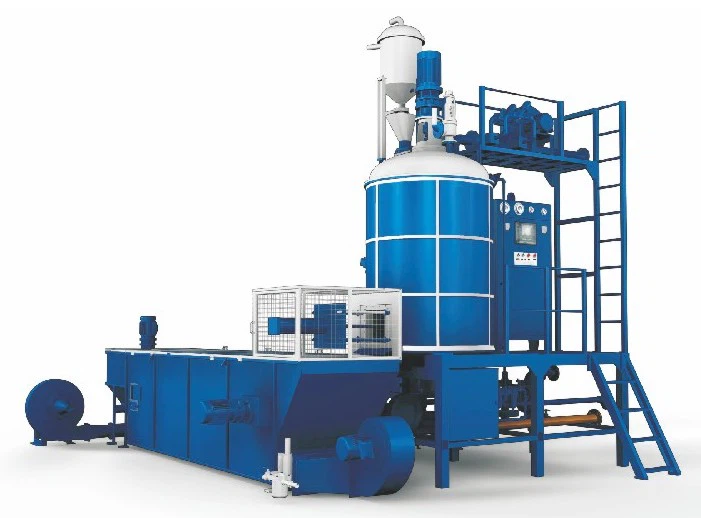 Lätta EPS-pärlor gör maskinleverantör